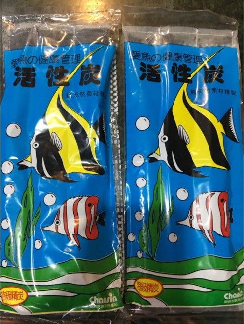 邦邦水族 台灣長興 高級活性碳 170 吸附 除色 除臭 過濾 淨水 水族過濾器濾材, 1個