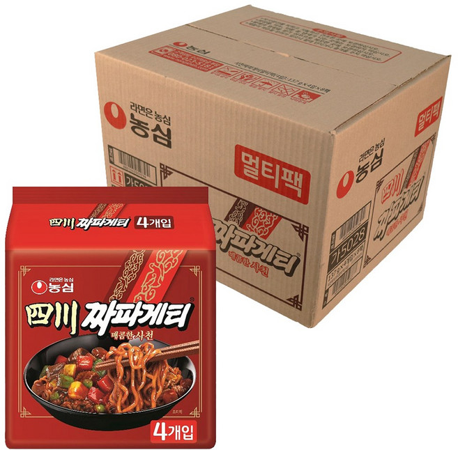 짜파게티 사천 137g, 32개