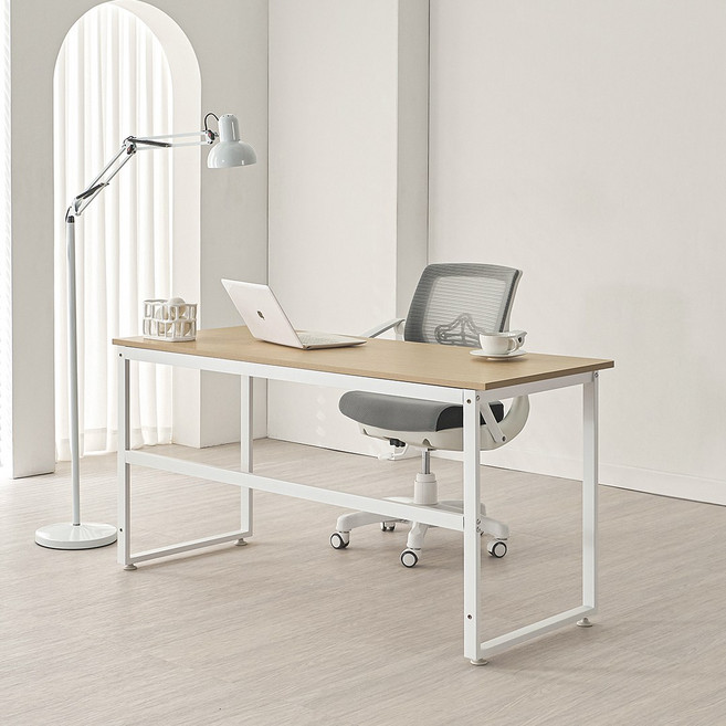 유코스 스카이 E0등급 홈오피스 데스크 컴퓨터 책상 공부 테이블, 스카이 데스크, 화이트오크