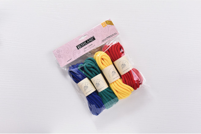 4mm 청키코드 4in1 소분 세트 위빙 앤 마크라메 팔찌 매듭 키링 뜨개 재료 부자재 로프, 1개, 09.아메리칸