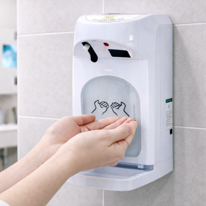 자동 손소도기 디스펜서 업소용 학교 음식점 손소독 비접촉 분사 케이스, 손소독기620