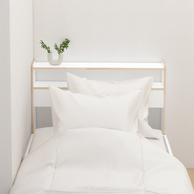 틈새 침대 헤드보드 수납헤드 1100x900 화이트, 단품