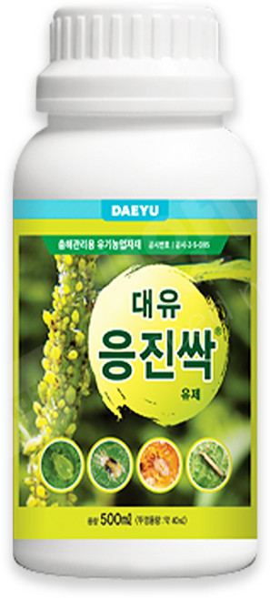 유기농 충해 관리 비료 응진싹 유제 500ml, 1개