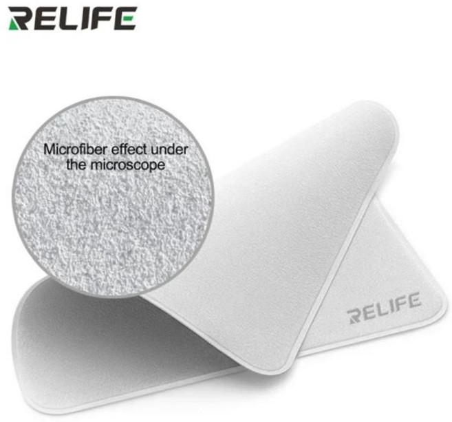RELIFE RL-045C 휴대 전화 컴퓨터 태블릿 LCD 화면 청소 도구 용 마이크로 화이버 더블 레이어 연마 천, 없음, 1개