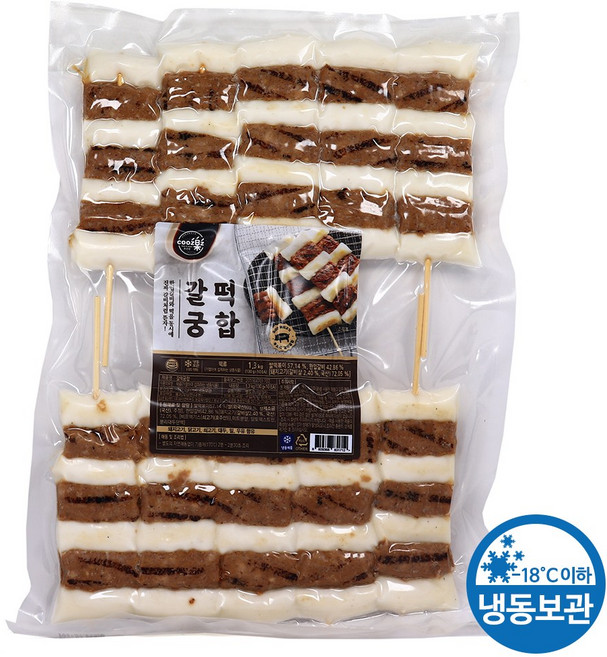 [563] 쿠즈락 갈떡궁합 갈떡갈떡 1.3kg, 1개