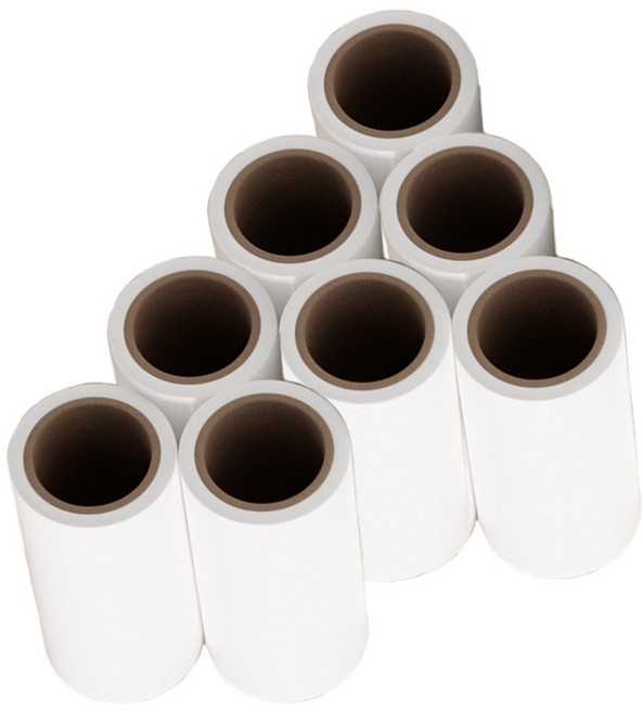 [라이프앤비] 1롤당 90회사용 사선컷팅 롤테이프클리너 리필 8개, 1세트