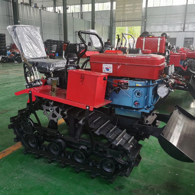 전동예초기 22마력 원격제초기 궤도잔디깎기, B. 크롤러 35HP  보증금으로 농업 도구