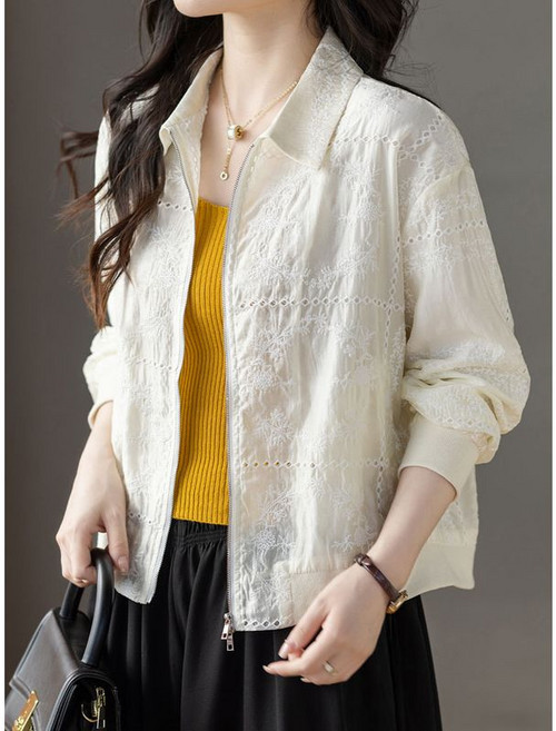 에꼴드파리 라에르 펀칭 집업점퍼 F59WUB003Z