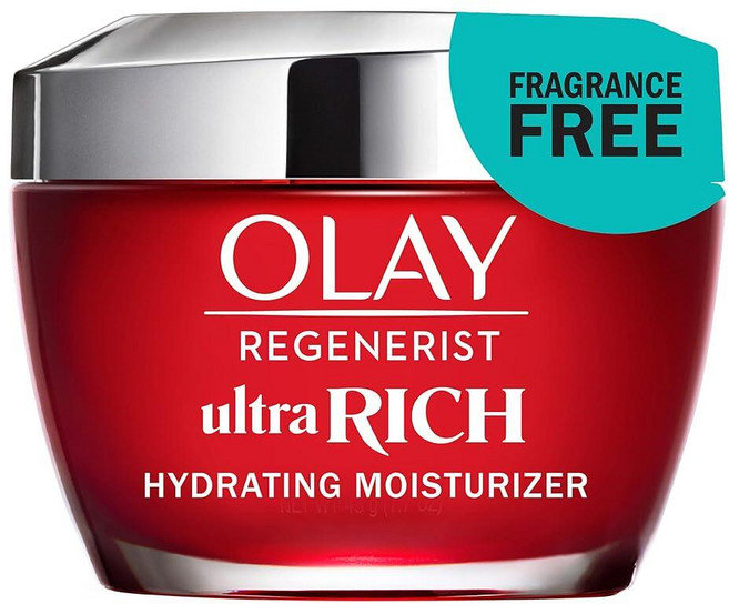 Olay Regenerist 울트라 리치 페이스 모이스처라이저 무향 48.2g(1.7온스), 올레이 Olay Regenerist 울트라 리치 페이스, 1개