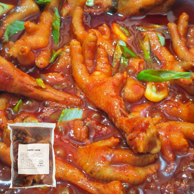 대운 서비한입 국물닭발 800g 매운 국물 닭발, 1세트