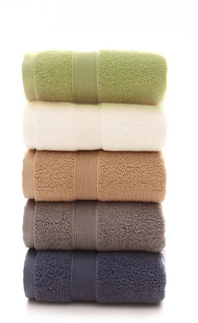 록신 호텔수건 타월 코면사 부드러운 540GSM 40수 5종세트, 믹스, 5개