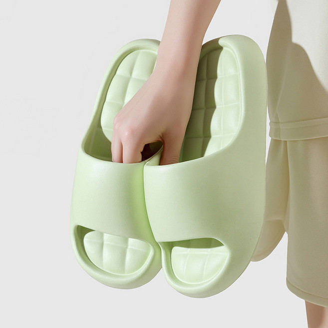 곰돌이샵 푹신푹신 퀼팅 EVA 슬리퍼 쿠션 실내화