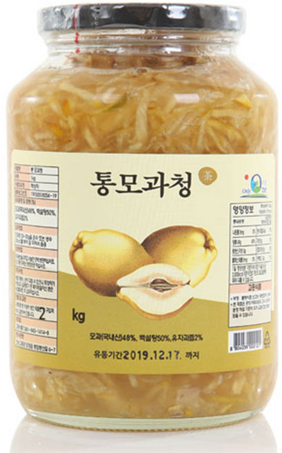 (고흥식품) 화학 첨가물이 없는 100% 통 모과차, 1개입, 1개, 2kg