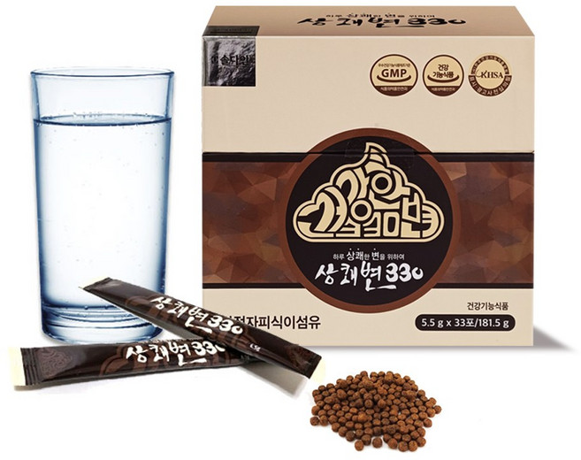 차전자피식이섬유 상쾌변330(33포) 배변활동 원활 도움, 1개, 181.5g