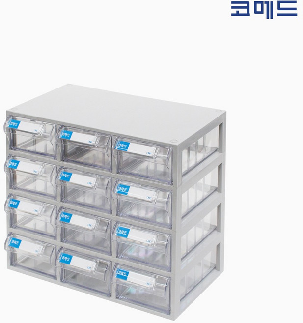 코메드 CMD-505 멀티박스 12칸 투명서랍장