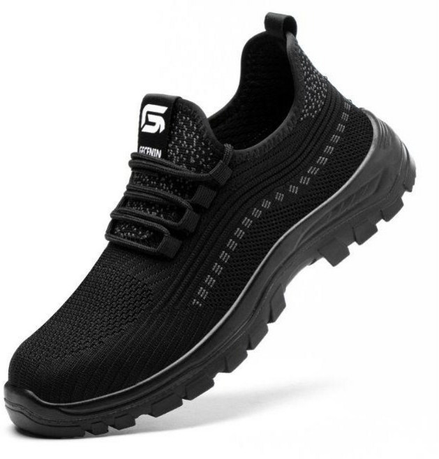 남성용 통풍성 초경량 충격 방검 6kV 절연 미끄럼 방지 안전 작업화