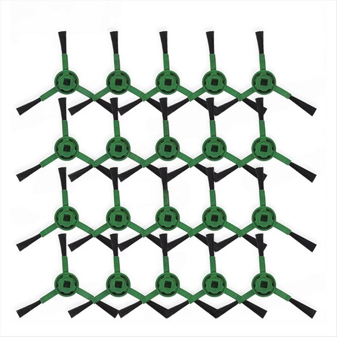 IRobot Roomba 104 / 105 / 205 / Plus 405/505/Max 705 콤보/Vac/필수/2 필수 진공 부품용 사이드 브러시 20개, 표시된 대로