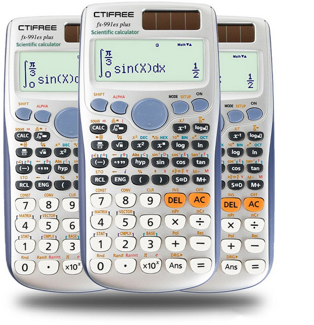 fx-991ES PLUS 다기능 과학 계산기-417function 시험용으로 특별히 설계된 경제적인 포장, 01 fx-991ES PLUS, 1개