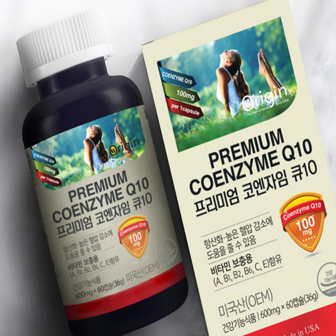 [루틴] 데일리 필수함량 코큐텐600mg x240캡슐 보조식품 코앤자임큐텐 코자임Q10, 60회분, 4개