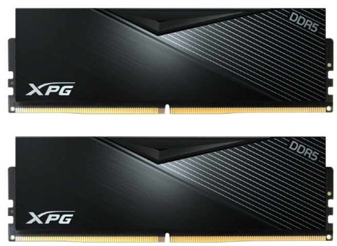 [ADATA] XPG DDR5 PC5-48000 CL30 LANCER 블랙 서린 [32GB (16GB*2)] (6000), 1세트