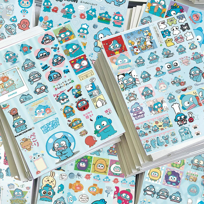 로테오 일본 애니 다꾸 스티커, 한교동A, 1세트