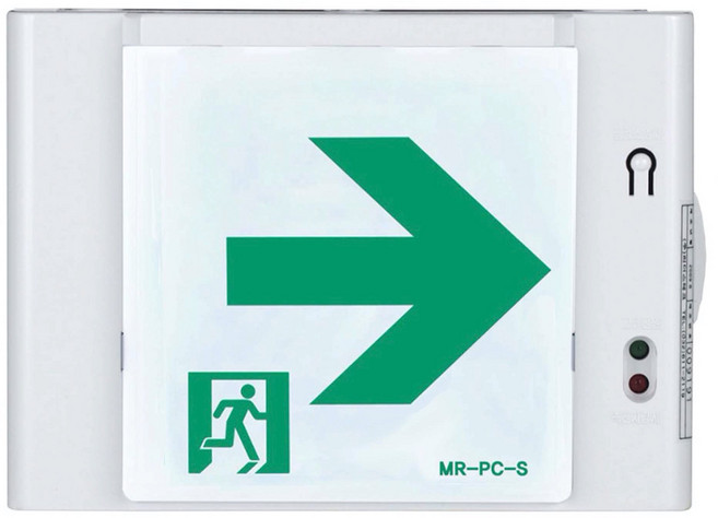 LED 유도등 비상구 피난구 복도 통호 계단 소방 단면 무방향, 1개, 혼합색상