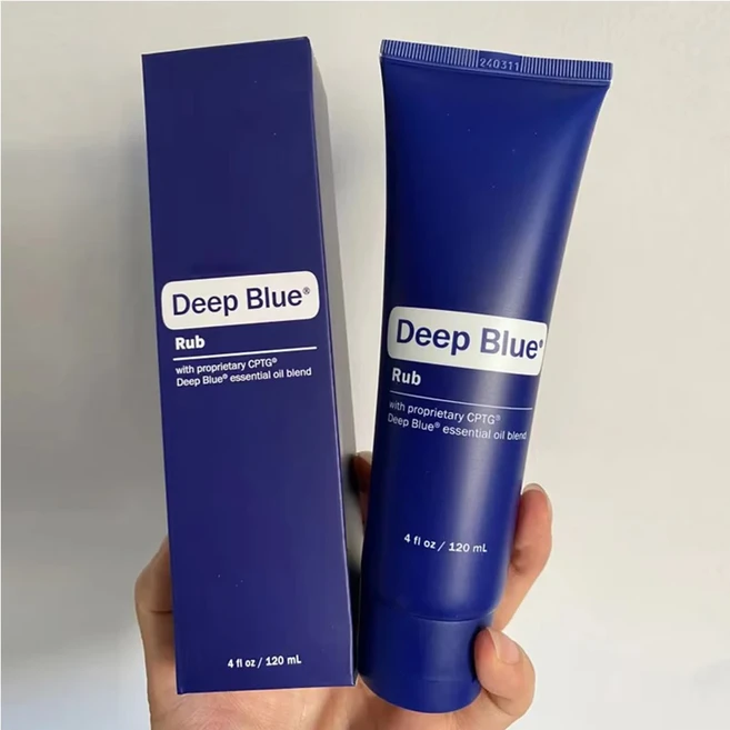 Esfregue Deep Blue com Olleo Essencial Proprietario 크림 블렌드 120ml 노보 6 개