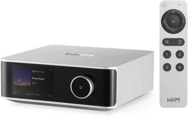 WiiM Amp Ultra 串流擴大機, 1個, 銀色