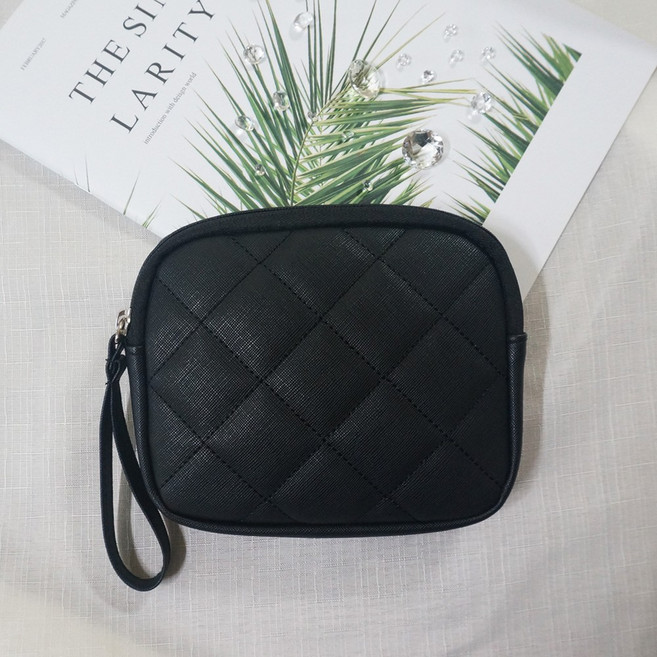 BUBM 넉넉하고 예쁜 시크릿 방수 휴대용 파우치 퀄팅스타일 M사이즈