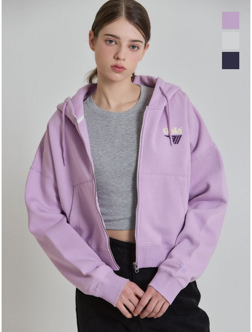 [골라(GOLA)] W LOGO HOODIE ZIP-UP
