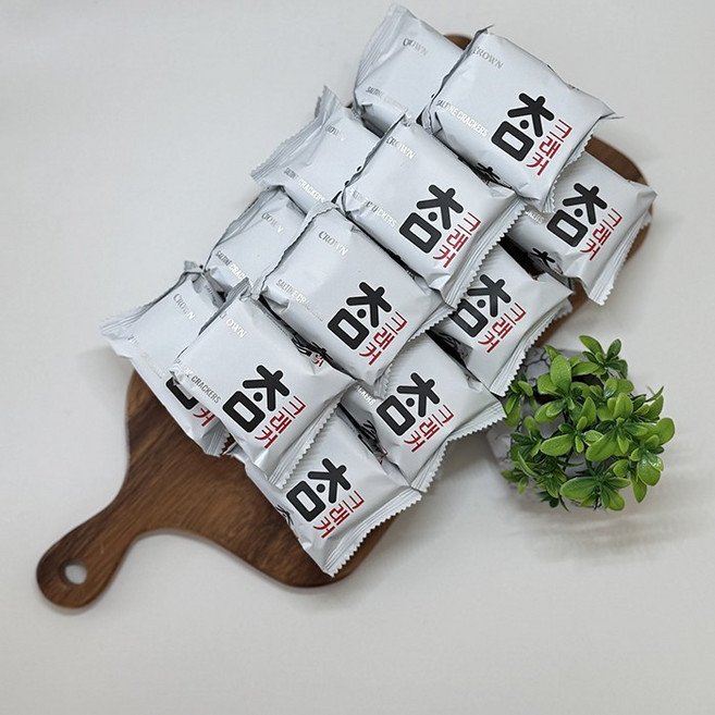 크라운 참크래커 비스켓 1박스, 150개