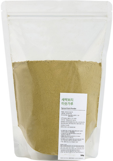 방앗간청년 새싹보리미숫가루, 500g, 1개