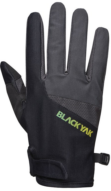 블랙야크 신축성이 우수한 스트레치 원단과 메쉬 소재를 사용하여 착용감이 뛰어나고 시원한 남여공용 장갑 2BYGVS4902, 라이트그레이, 1세트