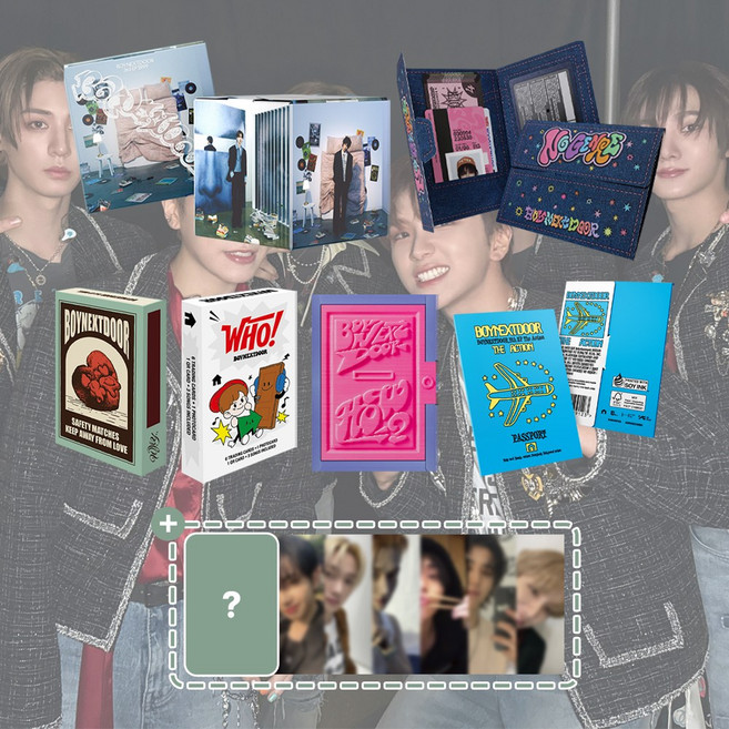 [위버스] 보이넥스트도어 보넥도 위버스 앨범 6종 세트 WHO WHY HOW 19.99 No Genre The Action Weverse Albums
