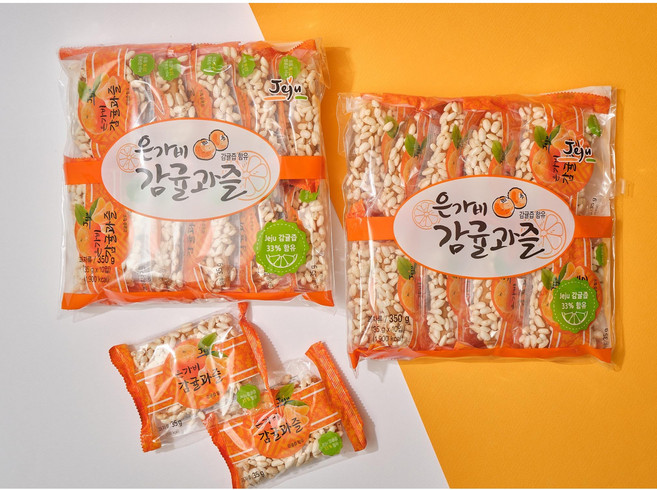 상큼한 제주 감귤 과즐 (35g 10개입) 사무실간식 할머니 할아버지 선물 수제과자, 1세트, 350g