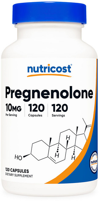 뉴트리코스트 프레그네놀론 10mg 캡슐, 상품선택, 1개, 120정