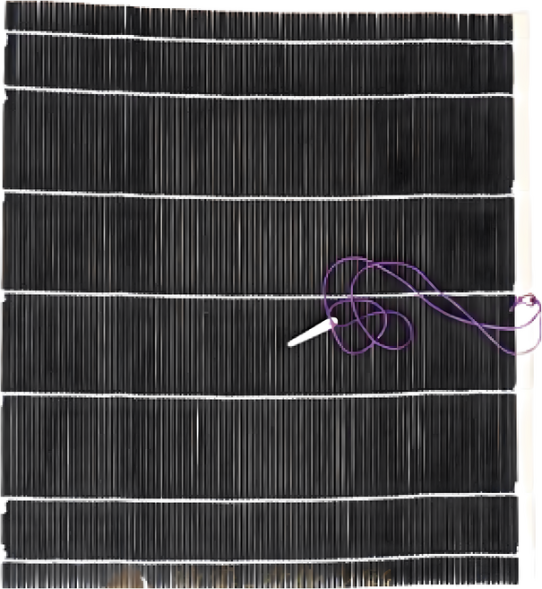 【汶采】黑色筆捲(展開尺寸30*30cm) - 書法繪畫毛筆收納保護, 1個
