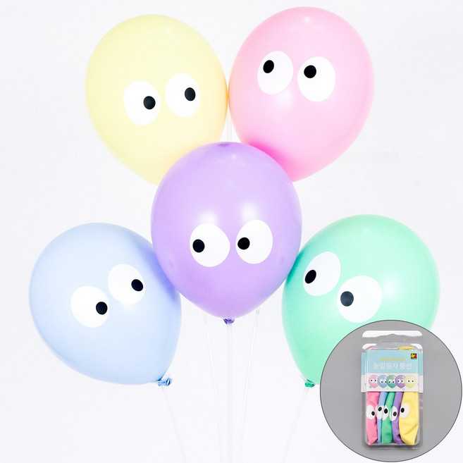 스마트케이스풍선38번30.5cm눈알동자5개 케이스 풍선 펄풍선 인쇄풍선 눈동자 유령 실내장식 생일파티 풍선장식 파티용품, 옵션명, 스마트케이스풍선38번(30.5cm눈알동자5개), 선택완료