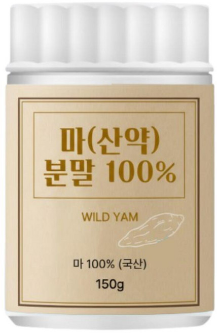 국산 산약가루 마 분말 첨가물 없는 100 %, 1개, 150g