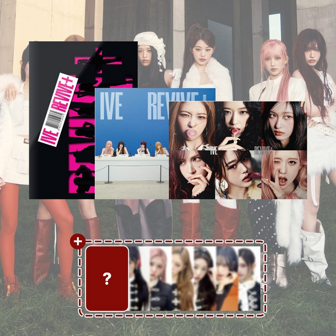 [3종 세트] 아이브 정규 2집 앨범 REVIVE+ 리바이브 일반반 BANGERS+CHALLENGERS+SPOILERS Ver