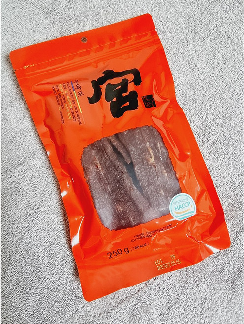 코스트코 궁육포 소고기육포 가성비 육포, 250g, 8개