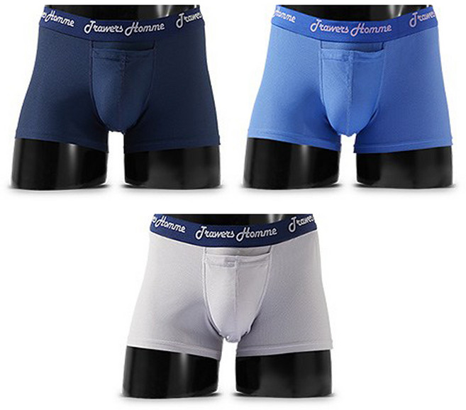 트로즈옴므 남성용 기능성팬티 3종세트