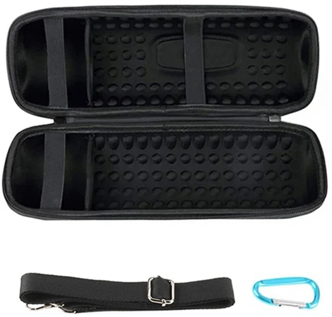 최신 하드 EVA 야외 여행용 휴대 박스 보관 가방 케이스 커버 JBL 호환 호환 Charge Essential 2 무선 블루, 01 Black