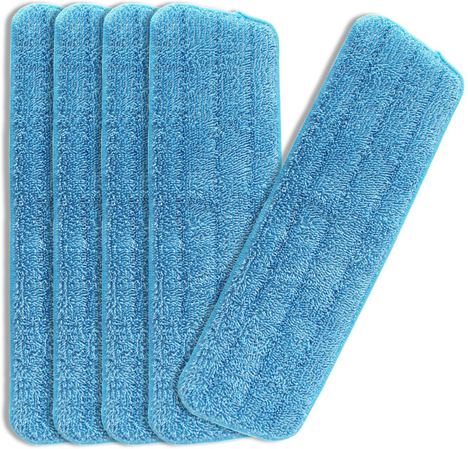 필굿리빙 벨크로 밀대걸레 루프형 리필 블루, 5개