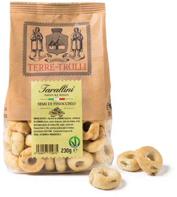 terre dei trulli 회향씨를 곁들인 타랄리니 레스토랑 과자 230gx3개, 230g