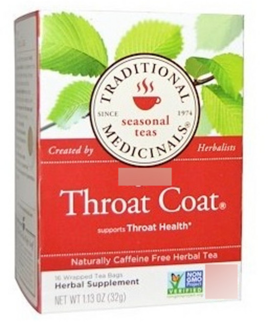 트레디셔널메디시널스 쓰로트 코트 허벌 티, 2g, 16개입, 1개