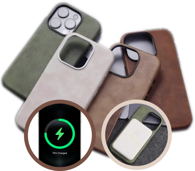 아이폰 가죽 케이스 맥세이프 Premium Horse Leather Collection (8 colours)