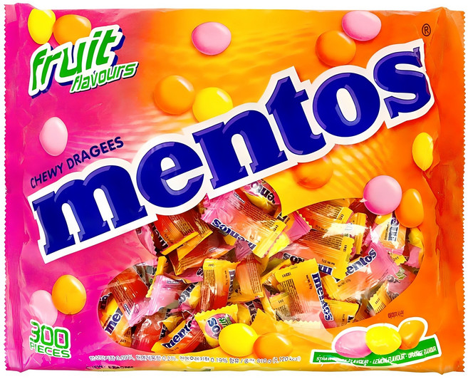 멘토스 대용량 푸르티 츄잉캔디, 810g, 1개