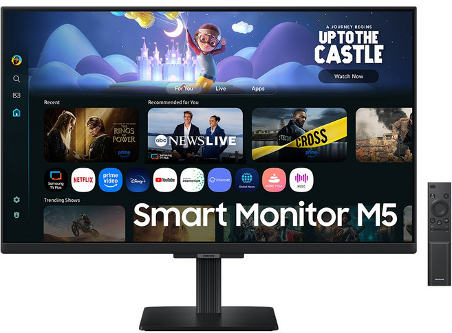 삼성전자 27인치 스마트 TV 모니터 SMART M5 M50F, 삼성 스마트 27인치 모니터, 68.3cm