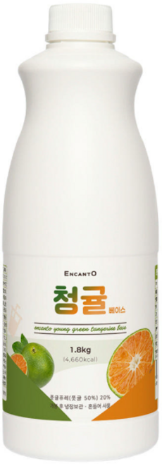 엔칸토 청귤 음료베이스, 1개, 1.8kg